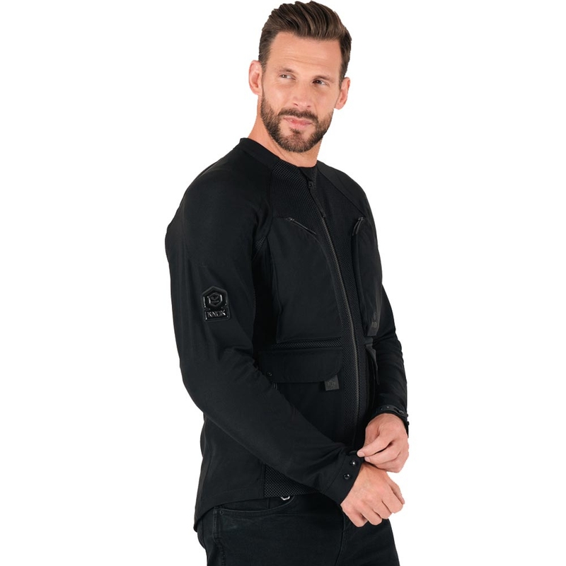 Bunda na motorku Knox Tor černá