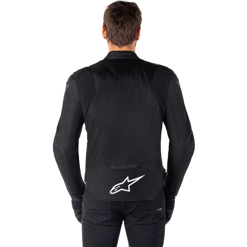 Bunda na motorku Alpinestars T-JAWS V4 Waterproof černo-bílá
