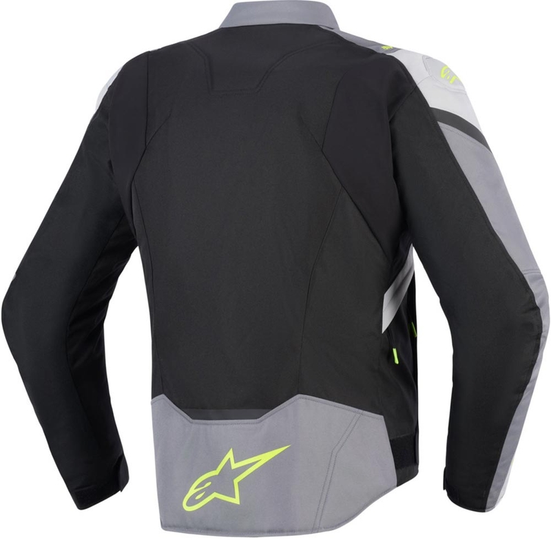 Bunda na motorku Alpinestars T-JAWS V4 Waterproof černo-světle šedo-šedá