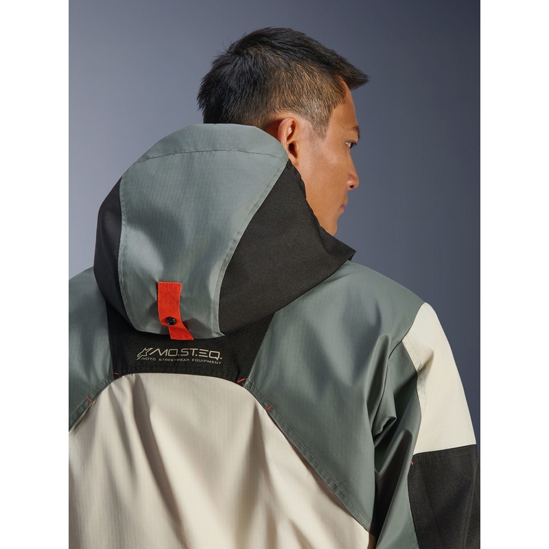 Bunda na motorku Alpinestars Mospher Waterproof šedo-černá