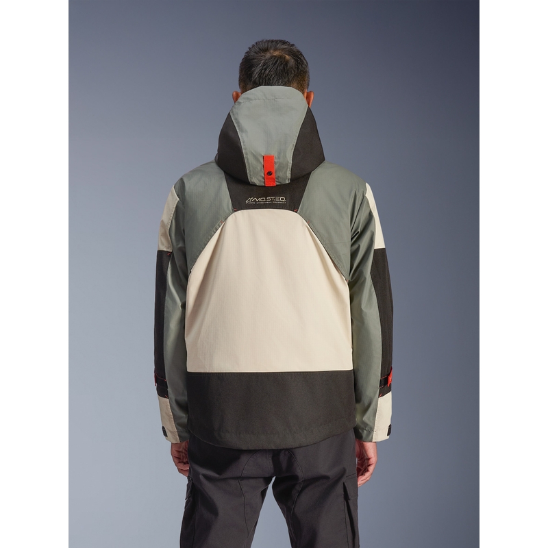 Bunda na motorku Alpinestars Mospher Waterproof šedo-černá