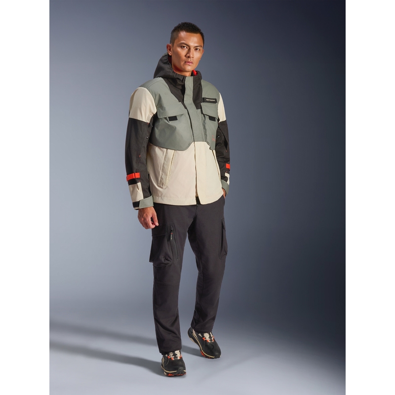 Bunda na motorku Alpinestars Mospher Waterproof šedo-černá