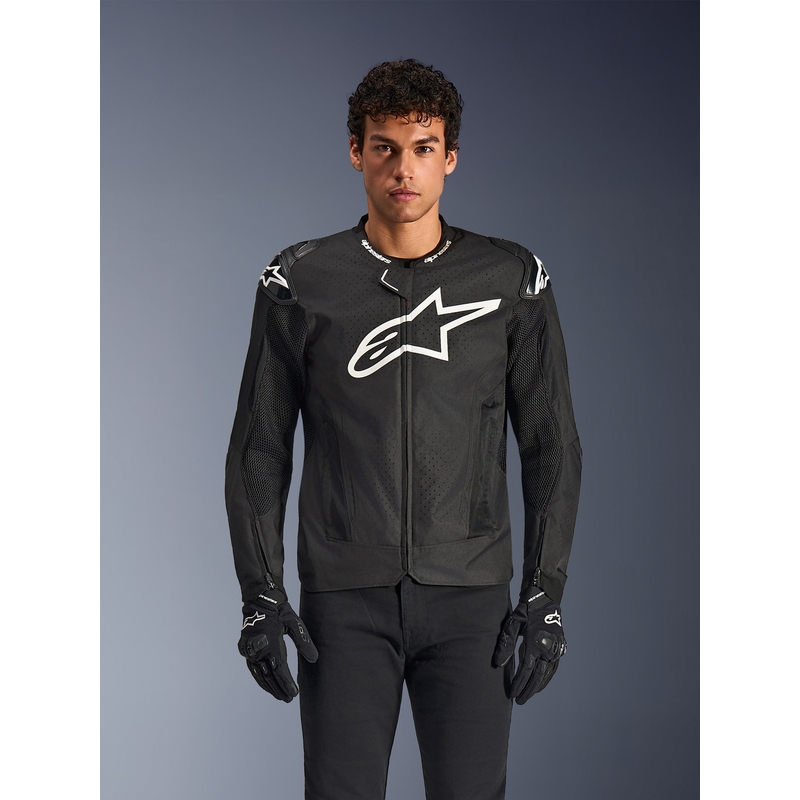 Bunda na motorku Alpinestars T-GP AIR černá