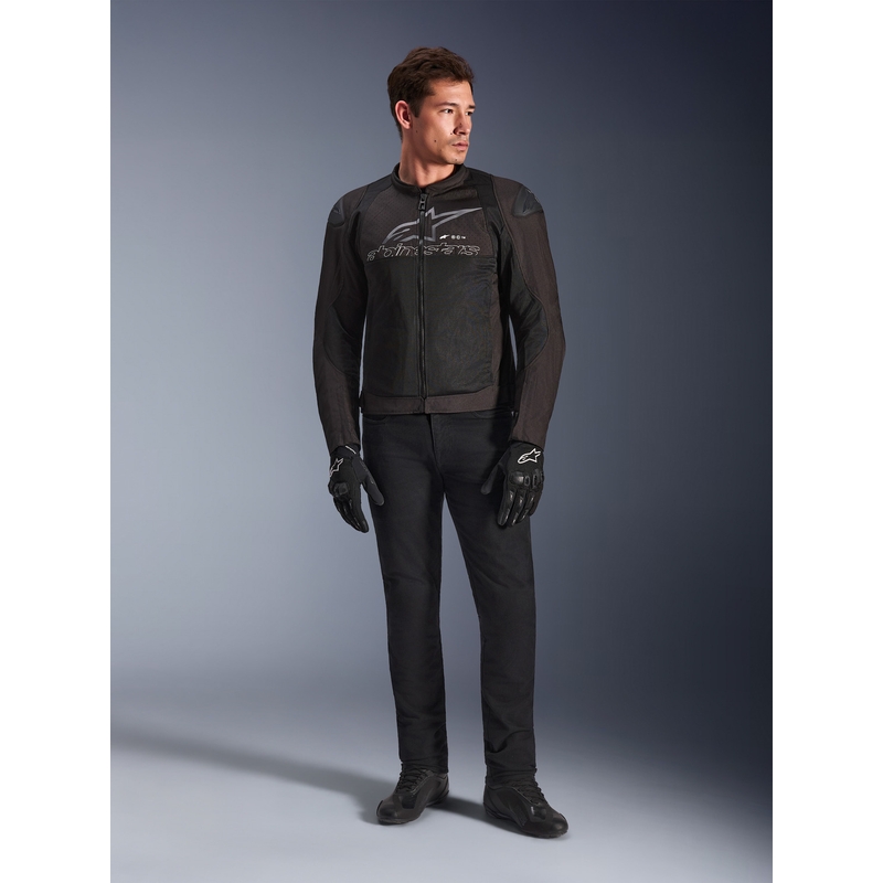Bunda na motorku Alpinestars SMX Air černo-antracitová