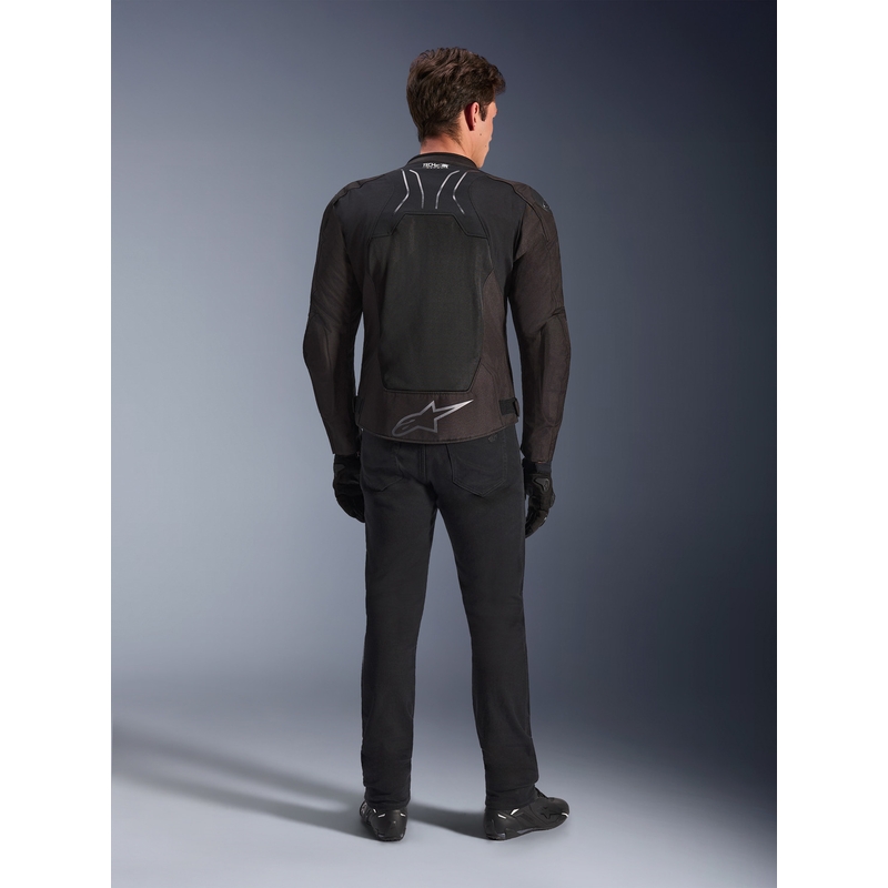 Bunda na motorku Alpinestars SMX Air černo-antracitová