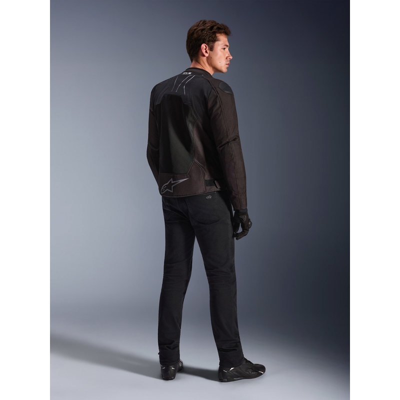 Bunda na motorku Alpinestars SMX Air černo-antracitová