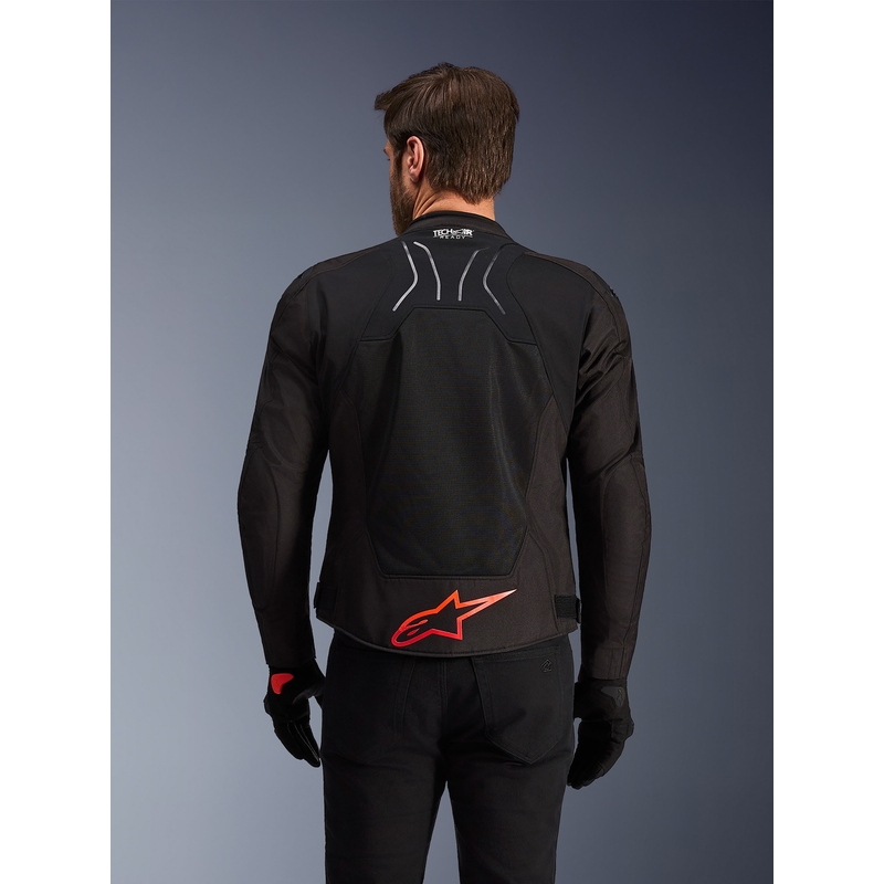 Bunda na motorku Alpinestars SMX Air černo-červeno-bílá