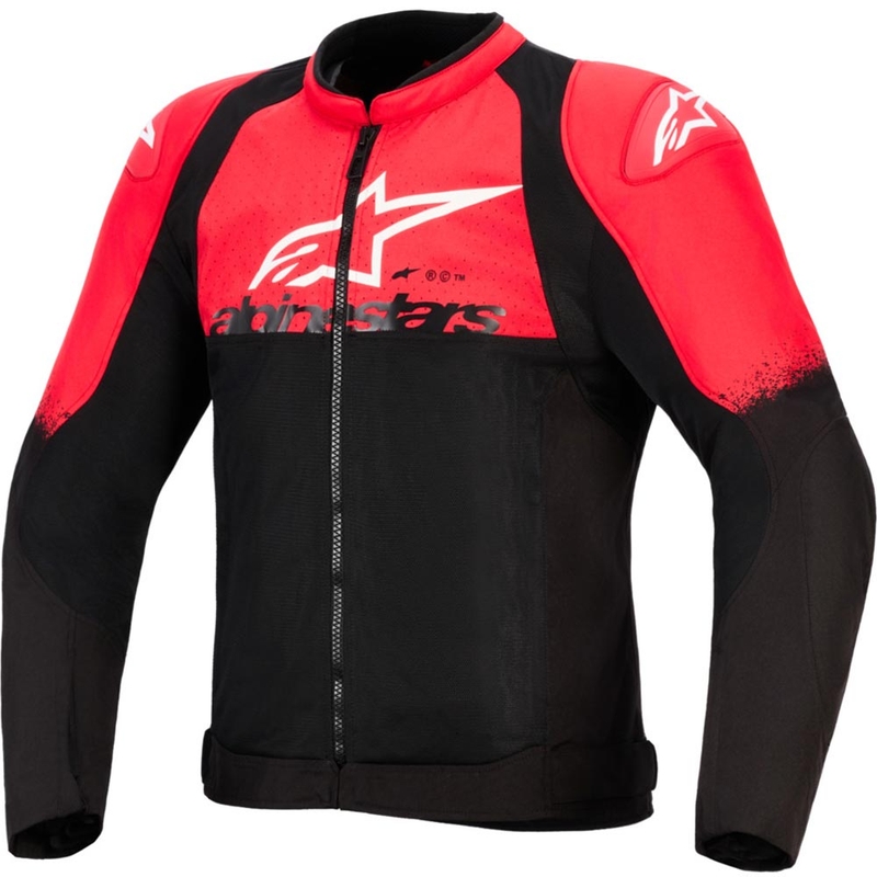 Bunda na motorku Alpinestars SMX Air červeno-černá