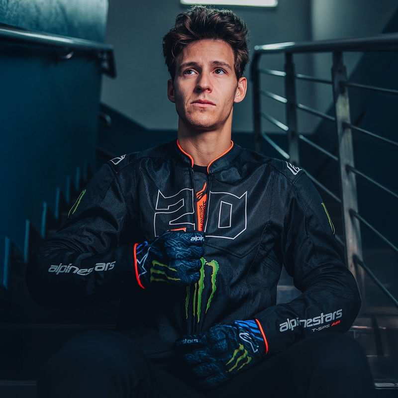 Bunda na motorku Alpinestars T-SPS Air V2 Monster FQ20 kolekce černo-bílá