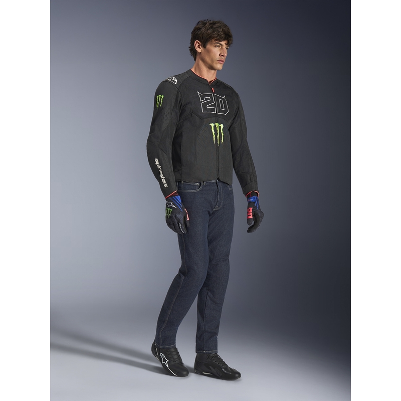 Bunda na motorku Alpinestars T-SPS Air V2 Monster FQ20 kolekce černo-bílá