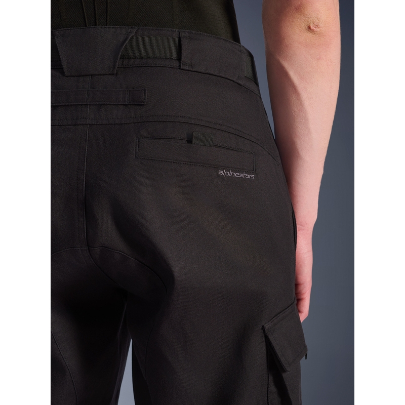 Kalhoty na motorku Alpinestars Flex-AST Cargo černo-černé