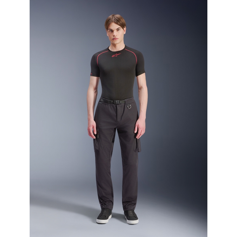 Kalhoty na motorku Alpinestars Flex-AST Cargo černo-černé