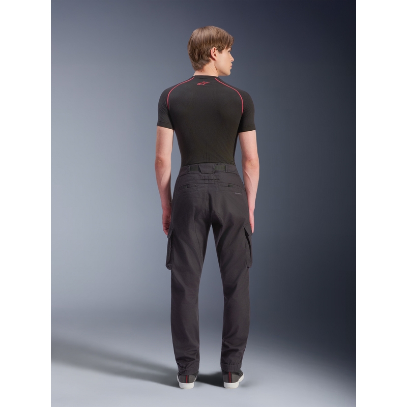 Kalhoty na motorku Alpinestars Flex-AST Cargo černo-černé