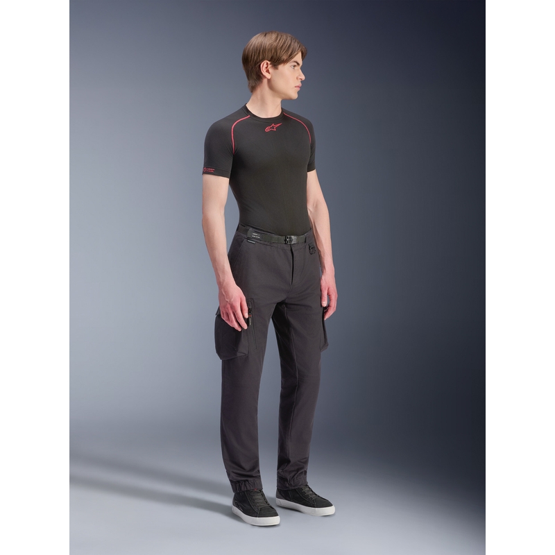 Kalhoty na motorku Alpinestars Flex-AST Cargo černo-černé
