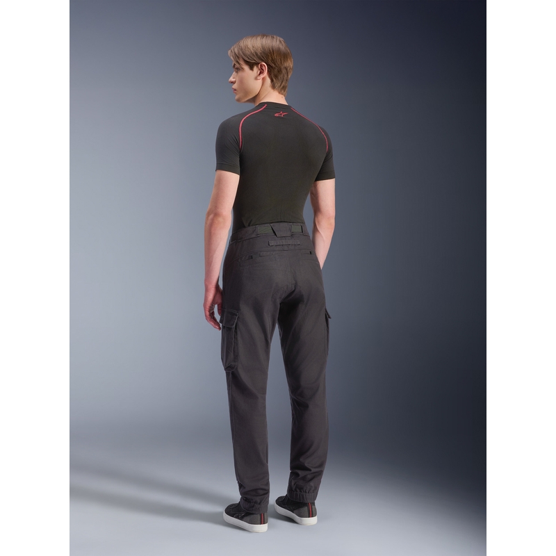Kalhoty na motorku Alpinestars Flex-AST Cargo černo-černé