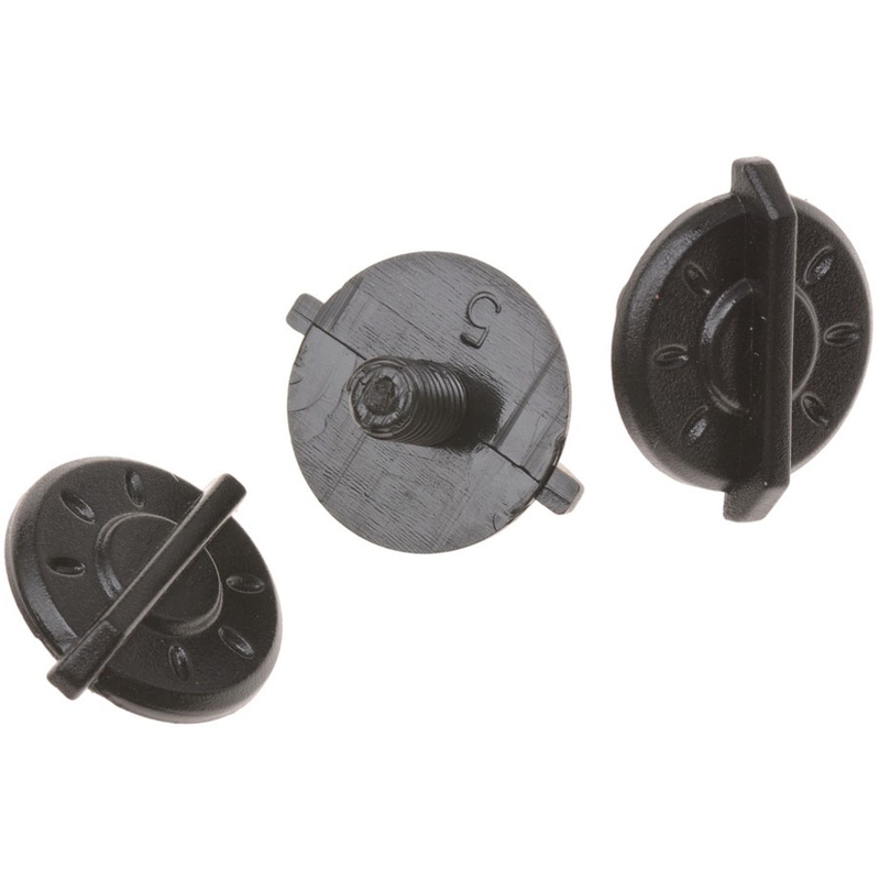 Sada šroubů kšiltu pro přilby Cassida Cross Cup 2 černé