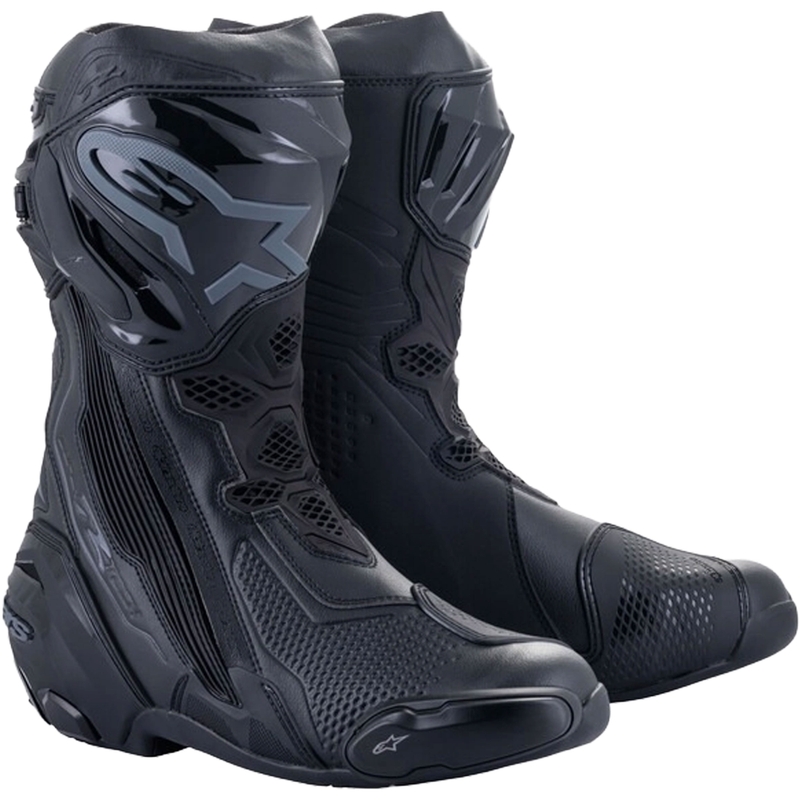 Boty na motorku Alpinestars Supertech R černo-černé