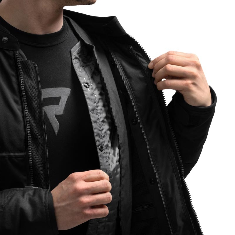 Bunda na motorku Rebelhorn Swift černá