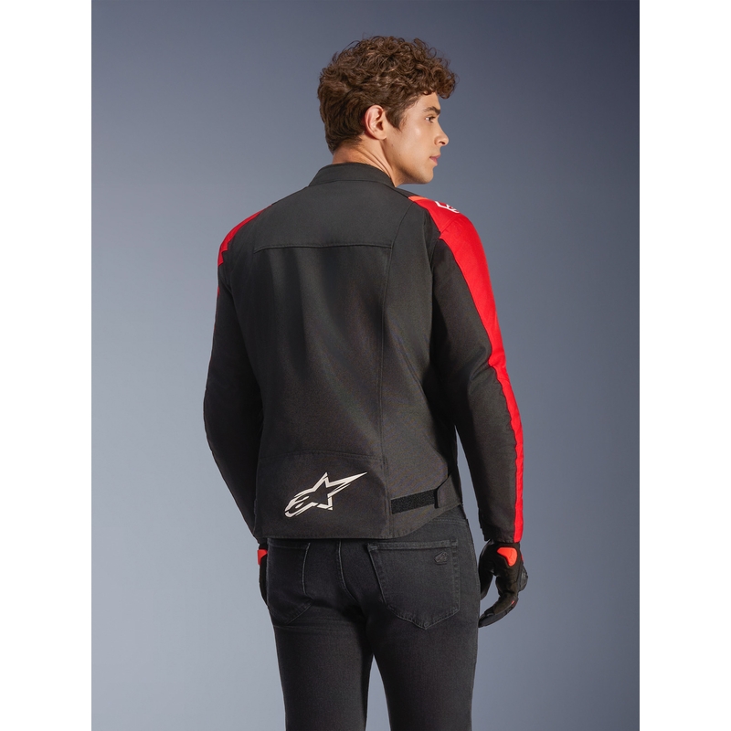 Bunda na motorku Alpinestars T-SPS 2 Waterproof červeno-černo-bílá
