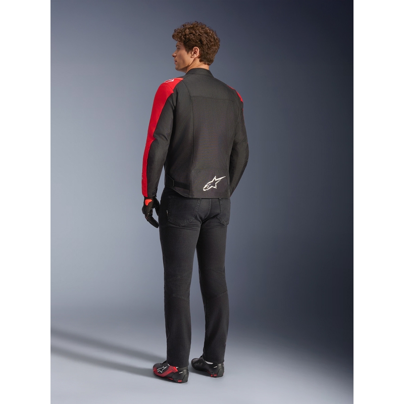 Bunda na motorku Alpinestars T-SPS 2 Waterproof červeno-černo-bílá