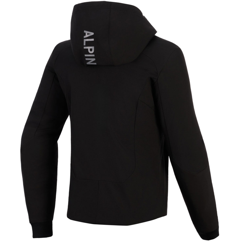 Dámská mikina na motorku Alpinestars Stella Radium Tech Hoodie černá