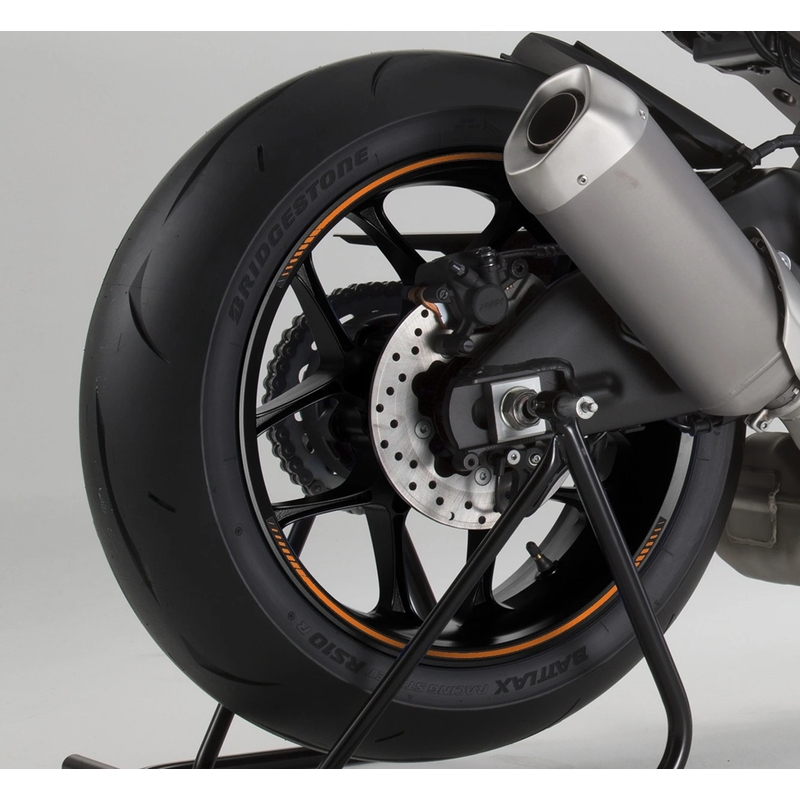 Linka na ráfek PUIG PREMIUM fluorescentní oranžová linky na ráfek - sada 8ks pro BMW R 1250 RT 2019-2021