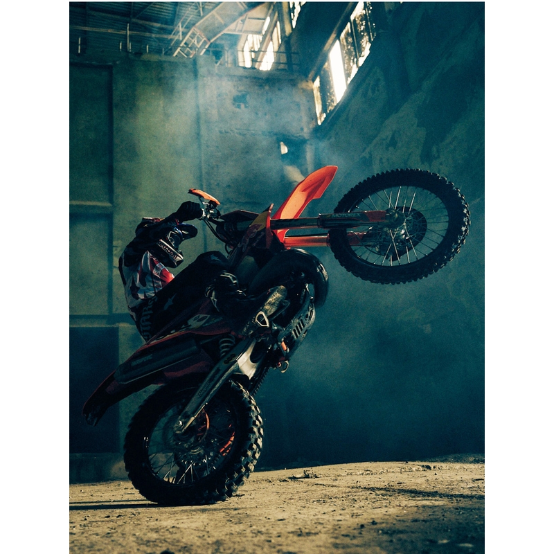 Motokrosová helma Alpinestars Supertech S-M7 limitovaná edice Beast Coast šedo-černo-oranžová