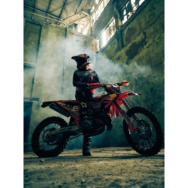 Motokrosový dres Alpinestars Techstar limitovaná edice Beast Coast šedo-černo-oranžový