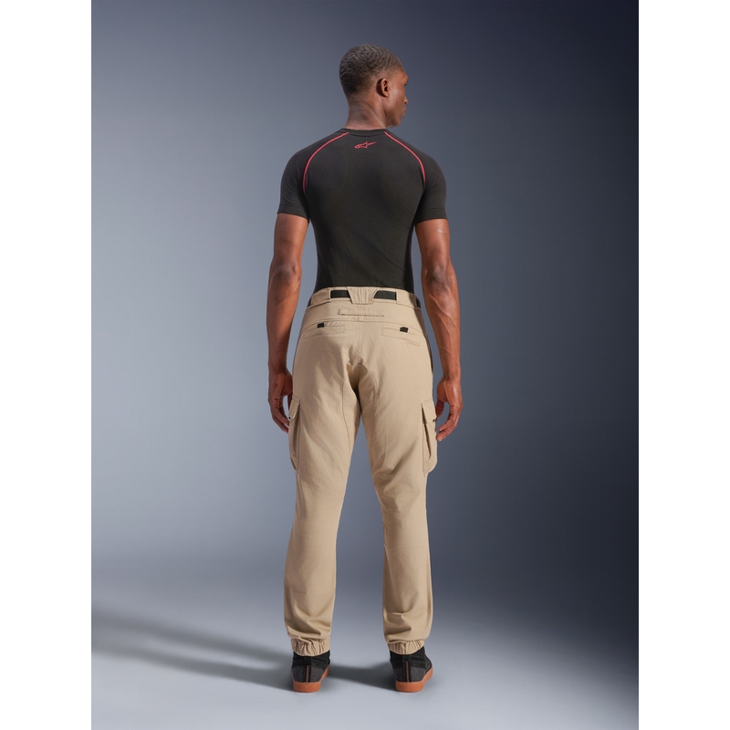 Kalhoty na motorku Alpinestars Flex-AST Cargo světle béžové