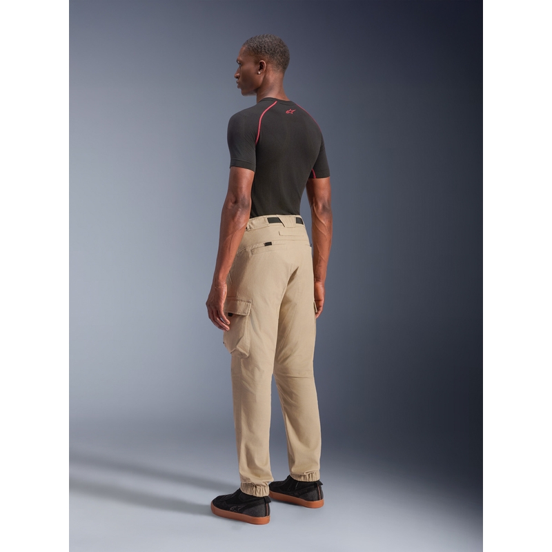 Kalhoty na motorku Alpinestars Flex-AST Cargo světle béžové