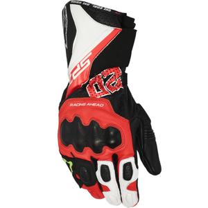 Rukavice na motorku Alpinestars SP-3 FQ20 kolekce černo-fluo červeno-bílé