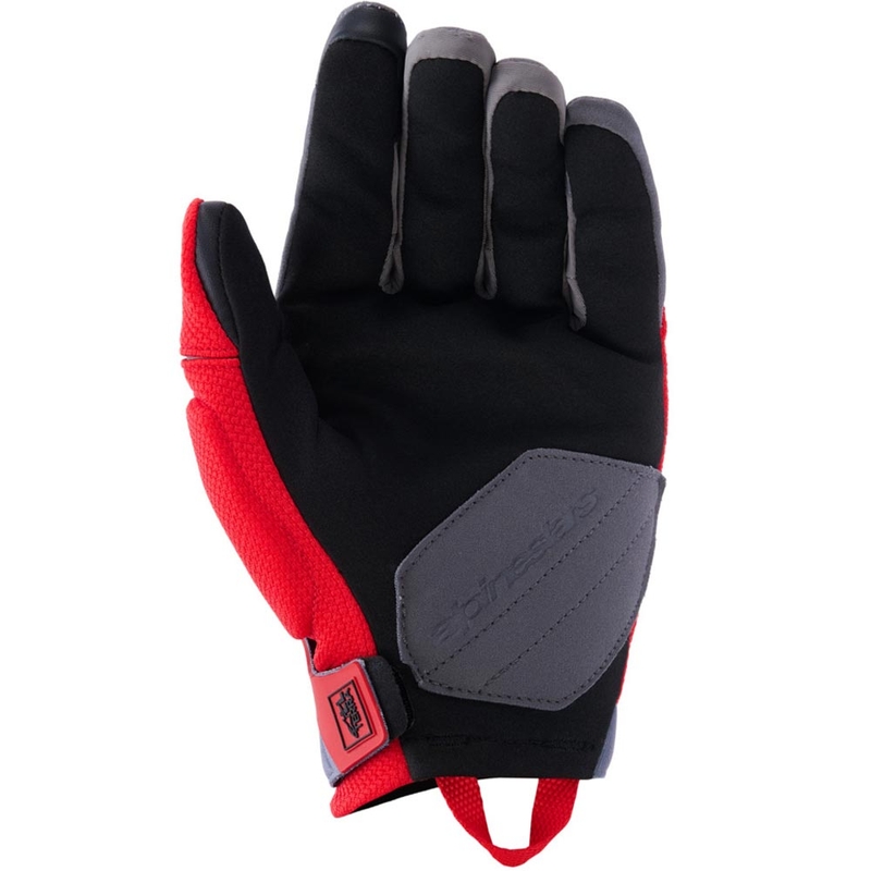 Rukavice na motorku Alpinestars Durack černo-šedo-červené
