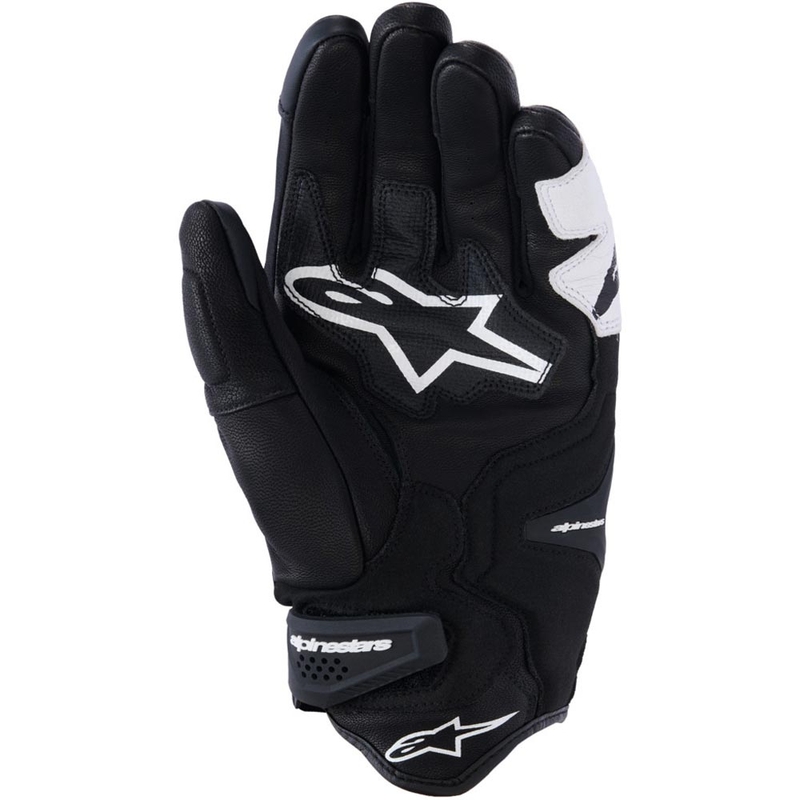 Rukavice na motorku Alpinestars SP-R TECH bílo-černé
