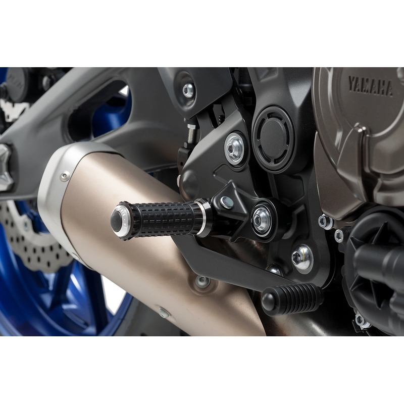 Stupačky bez adaptérů PUIG R-FIGHTER S stříbrná