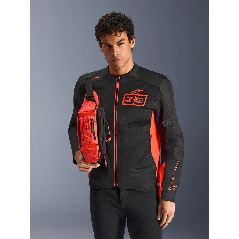 Ledvinka ALPINESTARS MM93 kolekce fluo červeno-červená 2.5L