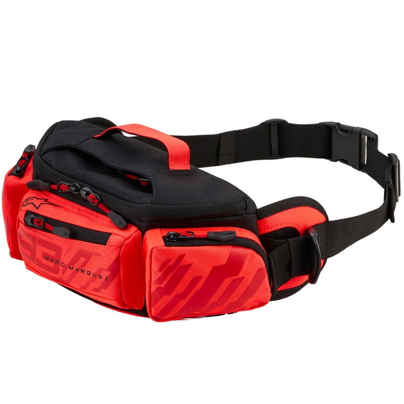 Ledvinka ALPINESTARS MM93 kolekce fluo červeno-červená 2.5L