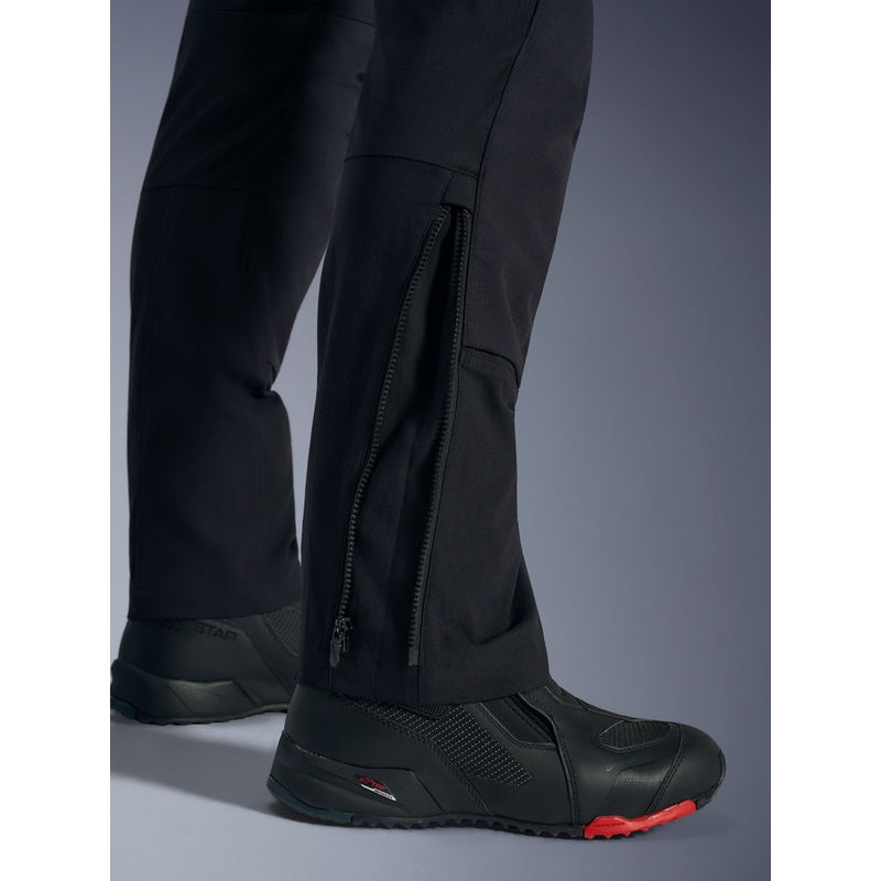 Zkrácené kalhoty na motorku Alpinestars Explore AST černé