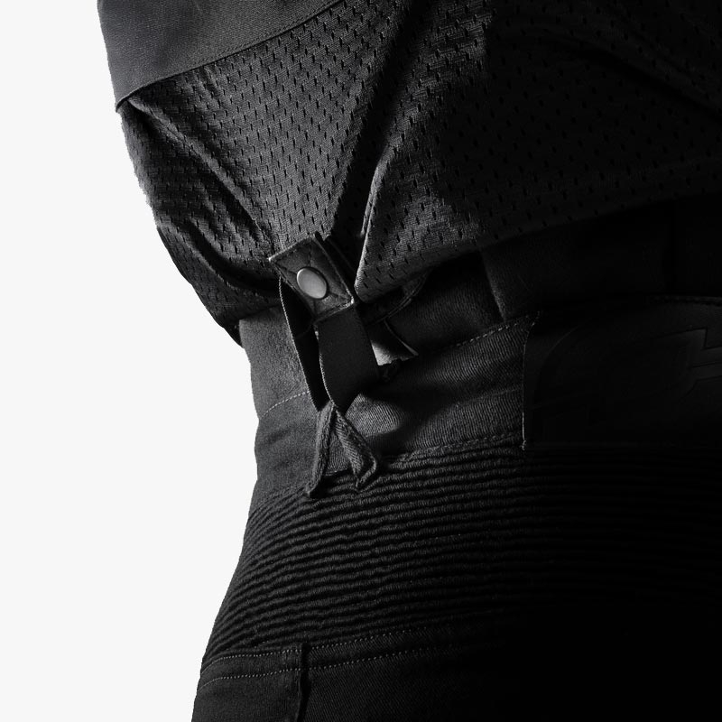 Kožená bunda na motorku Ozone Colt černá