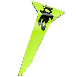 Aerodynamický spoiler pro helmy na motorku Alpinestars Supertech R10 Arius standardní profil fluo žluto-černý