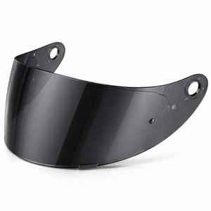 Plexi pro helmy na motorku Cassida Orbit s přípravou pro Pinlock tmavě kouřové