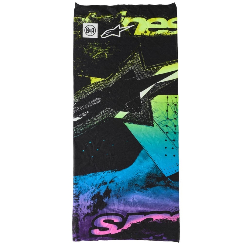 Nákrčník Alpinestars Buff Ignite černo-červený