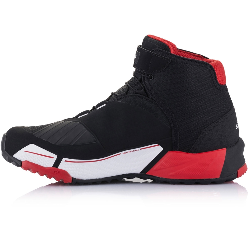 Boty na motorku Alpinestars CR-X Drystar MM93 kolekce černo-červeno-bílé