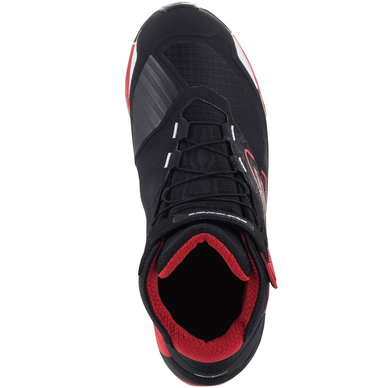 Boty na motorku Alpinestars CR-X Drystar MM93 kolekce černo-červeno-bílé