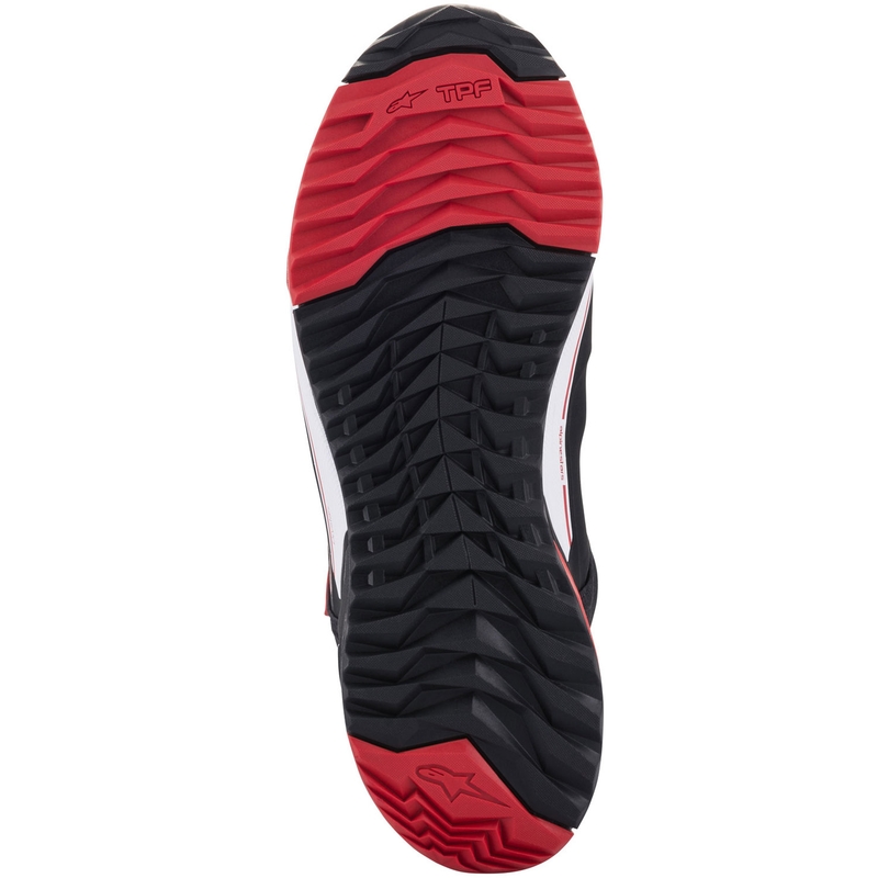 Boty na motorku Alpinestars CR-X Drystar MM93 kolekce černo-červeno-bílé
