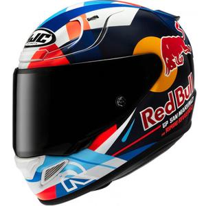 Integrální helma na motorku HJC RPHA 12 Red Bull Misano GP 2 MC21 modro-bílo-červená