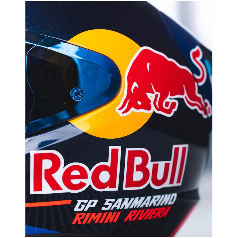 Integrální helma na motorku HJC RPHA 12 Red Bull Misano GP 2 MC21 modro-bílo-červená