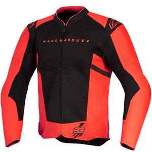 Bunda na motorku Alpinestars T-SPS Air V2 MM93 kolekce fluo červeno-černá