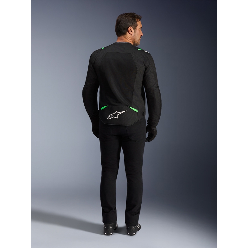 Bunda na motorku Alpinestars T-SPS Air V2 černo-fluo zelená