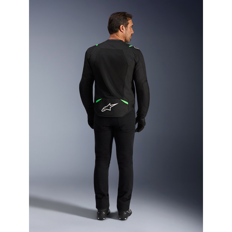 Bunda na motorku Alpinestars T-SPS Air V2 černo-fluo zelená