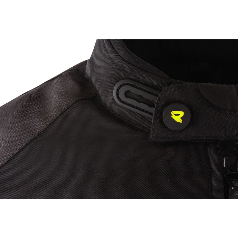 Bunda na motorku Street Racer Flex Air černo-fluo žlutá - II. jakost